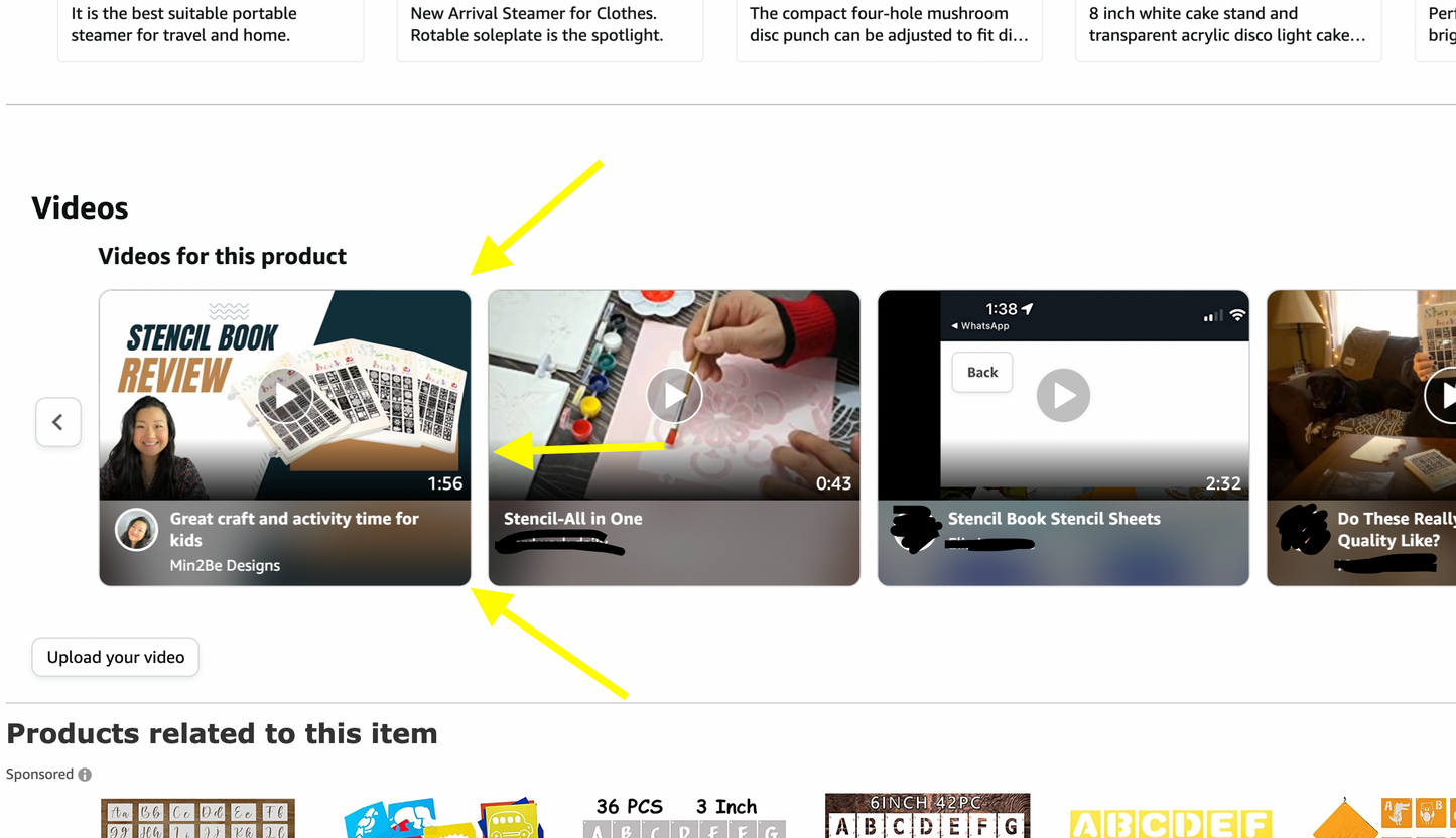 Amazon Product Video Storefront