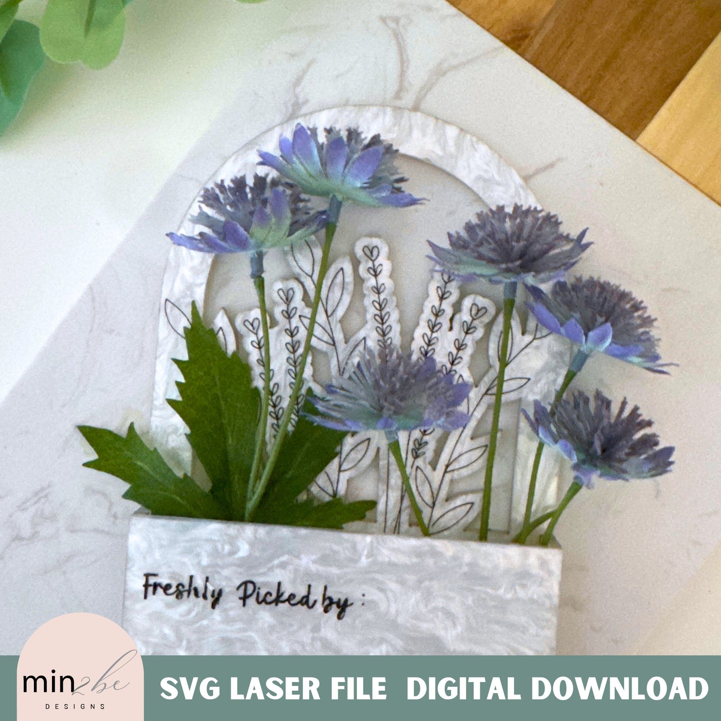 Shadow Flower Box Collection SVG Template Perfect Mother's Day Gift Idea, Welcome wedding flower sign template, mini flower box digital file