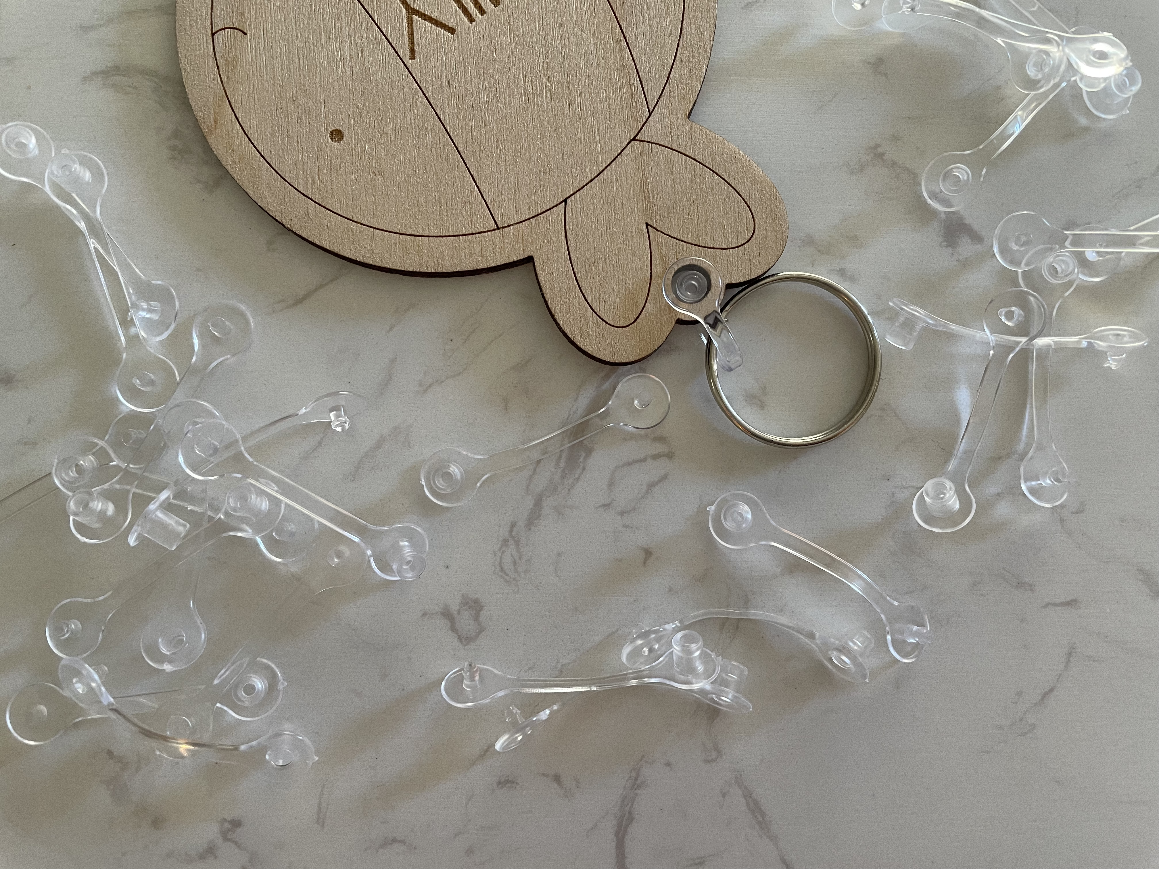 Plastic Keychain Rings – Min2Be