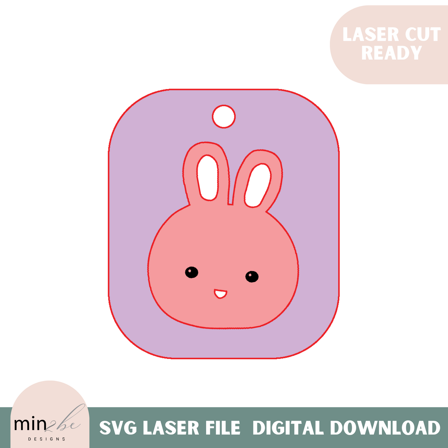 Bunny Bag Tag