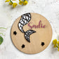Mermaid Tail SVG file | digital file | mermaids | laser cut design| Instant Download | nursery design | baby room decor | girls room | ocean