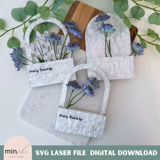 Shadow Flower Box Collection SVG Templates, Perfect Mother's Day Gift Idea, Welcome wedding flower sign template, 3 box style collection