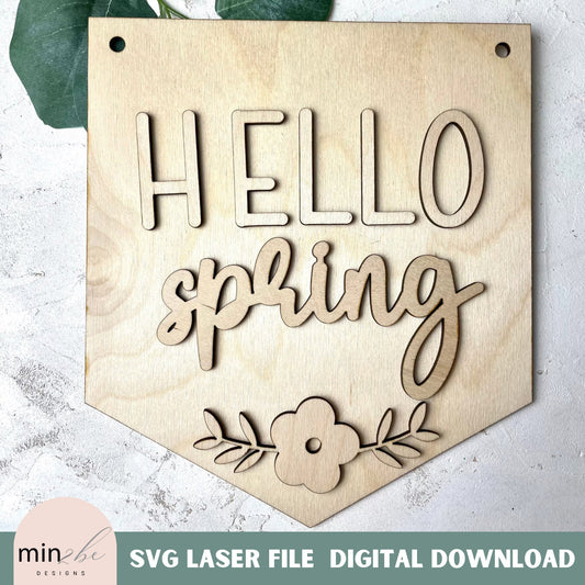 Easter DIY door hanger kit spring wall art easter craft kit for kids easter basket gift idea craft for spring break activities