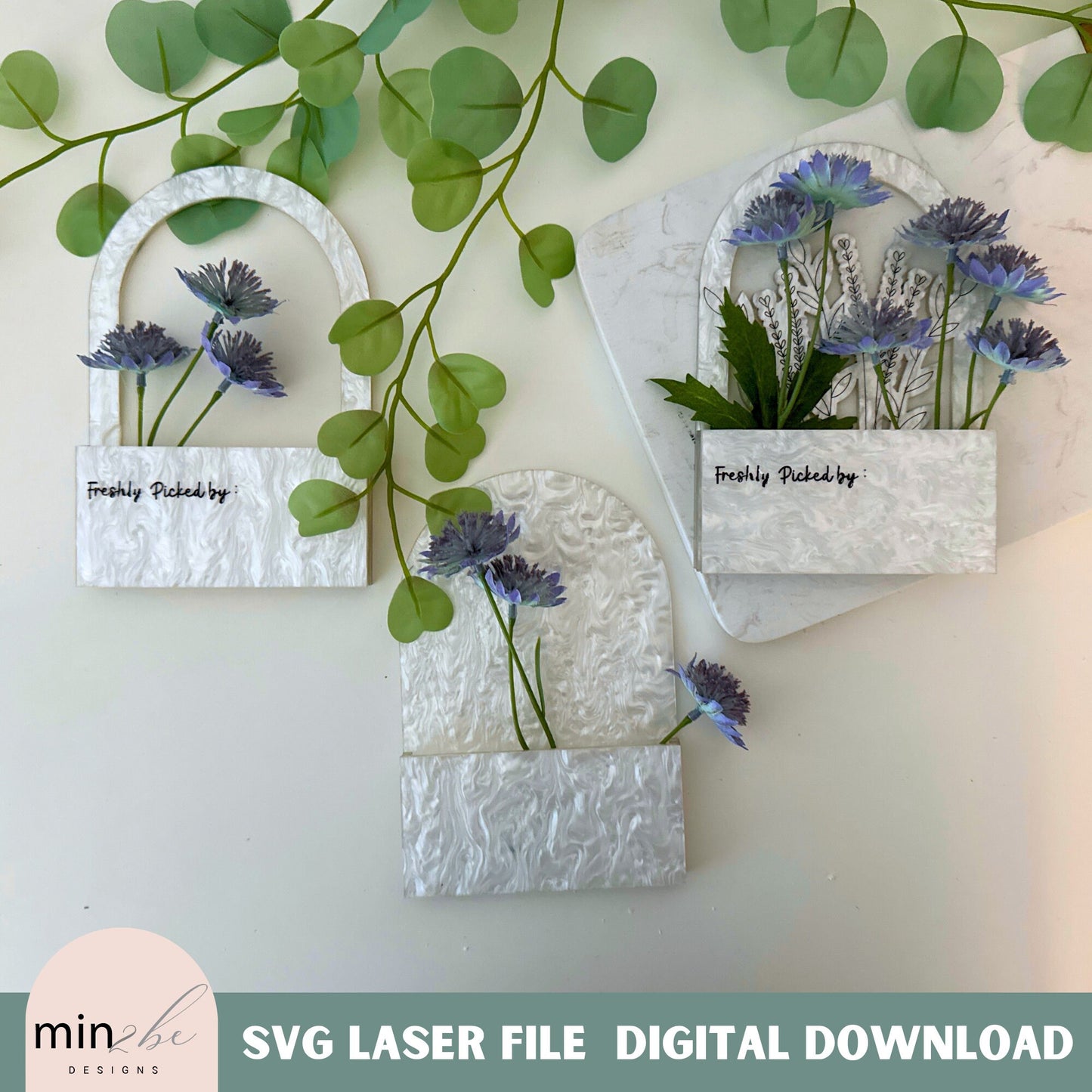 Shadow Flower Box Collection SVG Templates, Perfect Mother's Day Gift Idea, Welcome wedding flower sign template, 3 box style collection