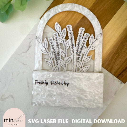 Shadow Flower Box Collection SVG Template Perfect Mother's Day Gift Idea, Welcome wedding flower sign template, mini flower box digital file