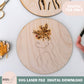 Wood Embroidery floral portrait digital template for laser, Modern hand embroidery SVG file, Laser cut design