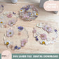 Modern scalloped coaster svg