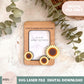 Mother’s Day Photo Frame SVG, Wallet Size Picture Frame, Fridge Magnet Laser Cut File, Glowforge score & Cut Design, Modern Photo Frame