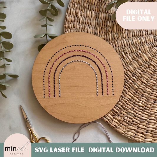 Embroidery Rainbow SVG