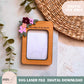 Mother’s Day Photo Frame SVG, Wallet Size Picture Frame, Fridge Magnet Laser Cut File, Glowforge Engrave & Cut Design, Modern Photo Frame