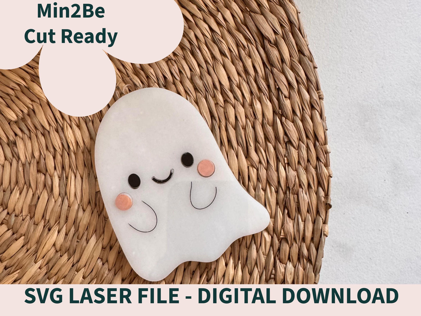 Cute Ghost SVG