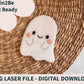 Cute Ghost SVG