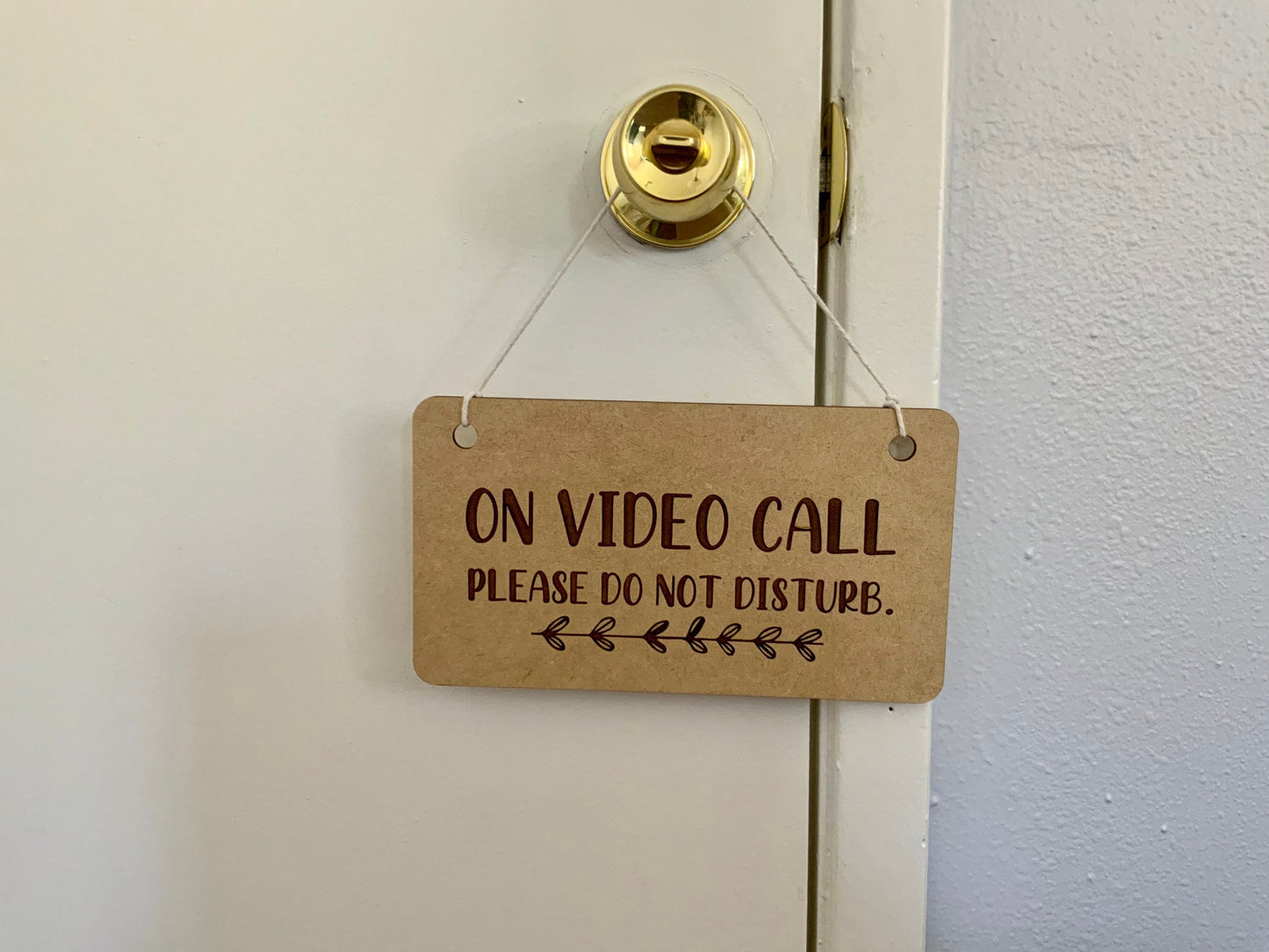 Do not disturb sign