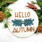 Hello Autumn SVG file